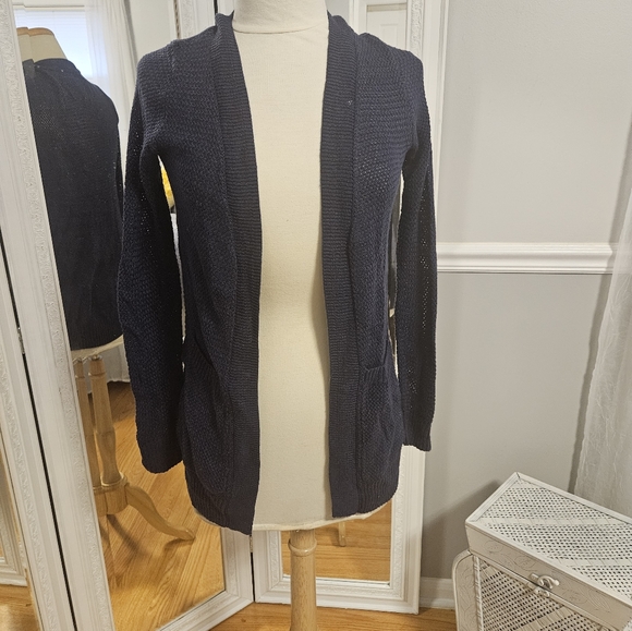 Navy Blue Perfect Cardigan size XS - Picture 1 of 4